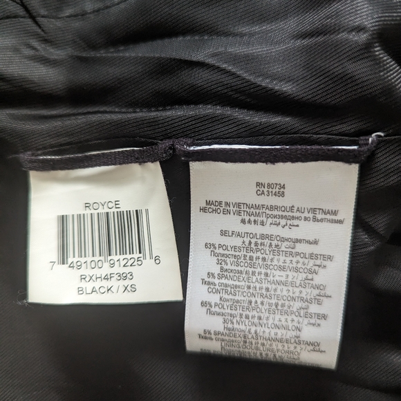 BCBG Maxazaria Black Utility Jacket - Picture 4 of 4
